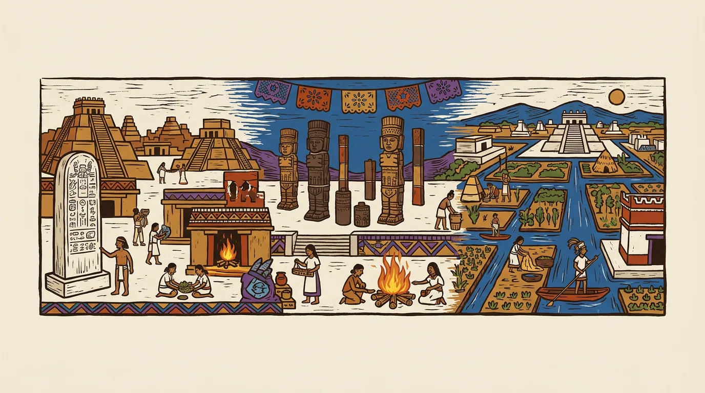 What came first: the Maya, the Toltecs, or the Aztecs? A straightforward timeline