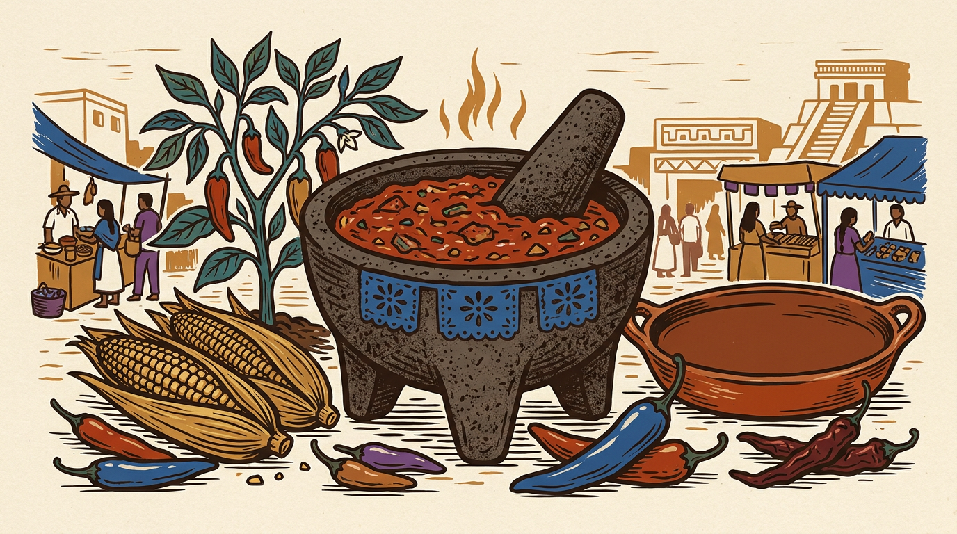 Antes de la salsa: el largo origen del chile en México