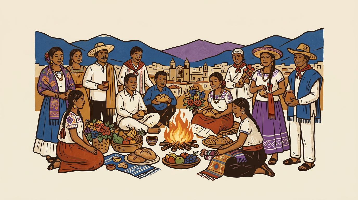 Guelaguetza: la fiesta que empieza con un don