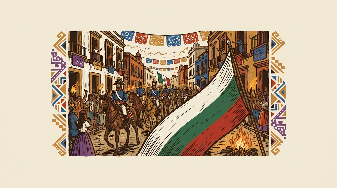 La bandera de México: los colores antes del mito
